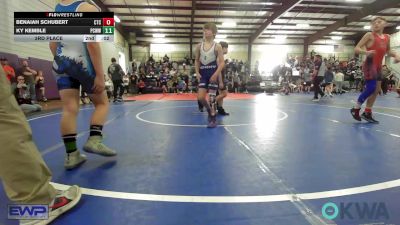 100 lbs Rr Rnd 5 - Beckett Newman, Enid Youth Wrestling Club vs Kamden Caywood, Oklahoma Phantom Wrestling Club