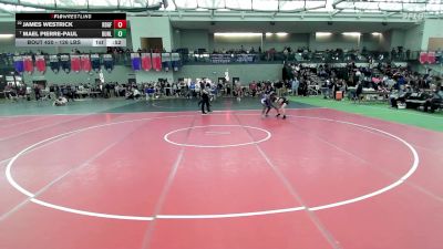 126 lbs Consi Of 8 #2 - James Westrick, Ridgefield vs Mael Pierre-Paul, Bunnell