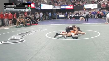 Cons. Round 1 - Sam Sanders, Chinook vs Brian Best, Lincoln County (Eureka)