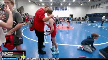 90 lbs 3rd Place Match - Wyatt Stabnow, Alliance Middle School vs Colson Siemens, Dean Morgan