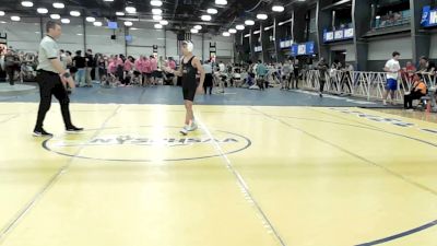 106 lbs Rr Rnd 2 - Fran Blake, Indiana Outlaws Yellow - HSB vs Ayden Delgado, GT Zilla - HSB