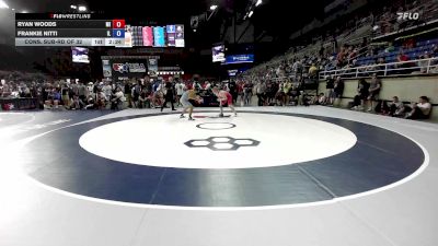 144 lbs Cons. Sub-rd Of 32 - Ryan Woods, MI vs Frankie Nitti, IL