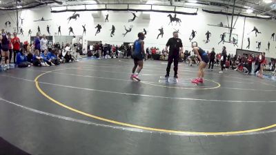 124 A Semifinal - Kamilah Brooks, Lindsey Wilson University vs Aspen Blasko, Grand Valley State University