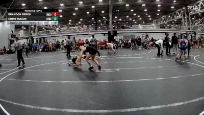 138 lbs Round 3 (6 Team) - Brandon Beres, EsteBuilt Underground vs Chris Mazur, Orchard South WC