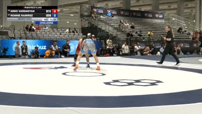 61 kg Quarters - Arno Vardanyan, World Team Training Center vs Ronnie Ramirez, Cowboy RTC/ Titan Mercury Wrestling Club