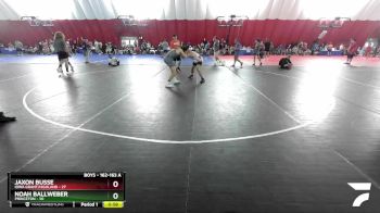 162-163 A Round 1 - Noah Ballweber, Princeton vs Jaxon Busse, Iowa Grant/Highland