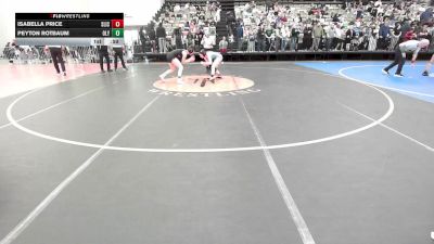 125 lbs Consi Of 8 #2 - Isabella Price, Slick Chicks vs Peyton Rotbaum, Olympic