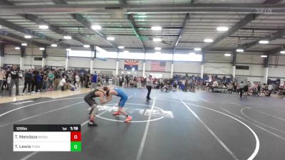 126 lbs Quarterfinal - Titan Mendoza, Manu WC vs Teagan Lewis, Funk Nasty