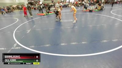 100 lbs Champ. Round 3 - Mick Dobbs, Interior Grappling Academy vs Dominic Scully, MN Elite Wrestling Club