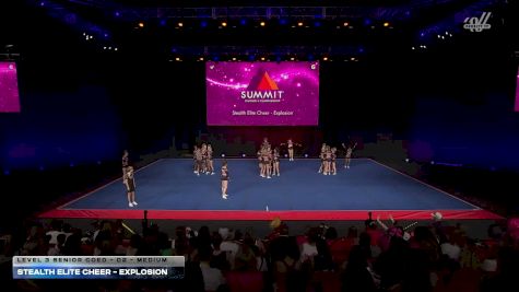 Stealth Elite Cheer - Explosion [2026 L3 Senior Coed - D2 - Medium] 2026 The D2 Summit