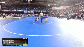 Girls 3A/4A 135 Champ. Round 2 - Annabelle Suto, Oak Harbor (Girls) vs Ashlie Marrufo, Auburn (Girls)