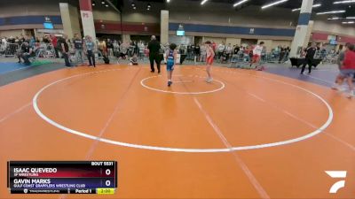 88 lbs Round 1 - Isaac Quevedo, 3F Wrestling vs Gavin Marks, Gulf Coast Grapplers Wrestling Club