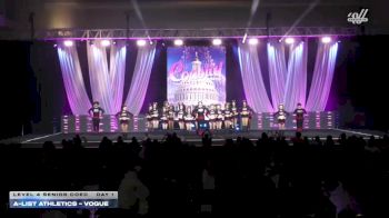 A-List Athletics - Vogue [2026 L4 Senior Coed Day 1] 2026 Coastal at the Capitol Super Nationals