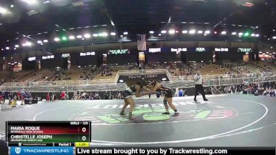 125 lbs Cons. Round 3 - Maria Roque, Riverdale High School vs Christelle Joseph, SEVEREPAIN WRESTLING