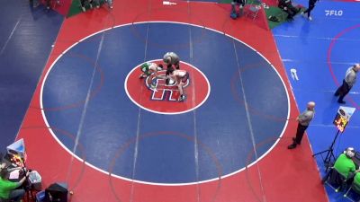 110 lbs Consi Of 32 #2 - Logan Altmiller, Hazelton vs Dylan Griffin, Wilson