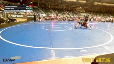 135 lbs Consi Of 8 #2 - Aaliah Guebara, Maize Wrestling Club vs Evelyn Taua, Nakamura Wrestling