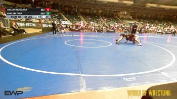 135 lbs Consi Of 8 #2 - Aaliah Guebara, Maize Wrestling Club vs Evelyn Taua, Nakamura Wrestling