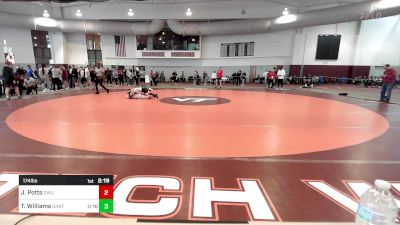 174 lbs Consi Of 8 #2 - Jackson Potts, Gardner-Webb vs Taven Williams, Unaffiliated HS