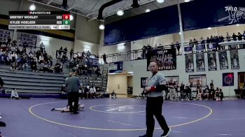 125 lbs Placement Matches (8 Team) - Kylee Hoelzer, Gilmer County vs Destiny Wooley, Chestatee