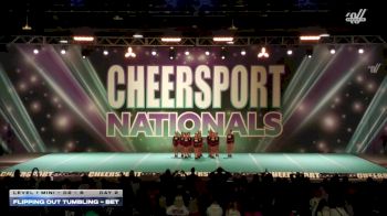Flipping Out Tumbling - BET [2026 L1 Mini - D2 - B Day 2] 2026 CHEERSPORT National All Star Cheerleading Championship