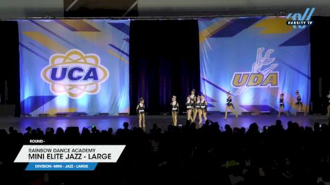 Rainbow Dance Academy - MINI ELITE JAZZ - LARGE [2023 Mini - Jazz - Large] 2023 UCA/UDA Bluegrass Regional