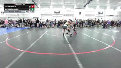98.9-105.2 lbs Round Robin 2 - Gia Zachrich, OH vs Alyssa Rosario, WV