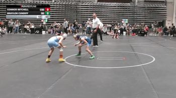60 lbs Semifinal - Connor Mitchell, Capital City Wrestling Club vs Braylon Cundiff, Reaper Wrestling Club