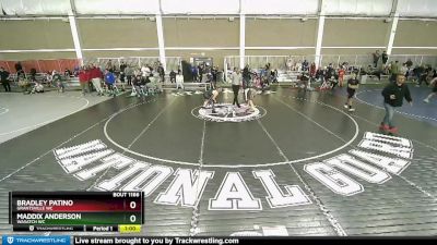 105-116 lbs Quarterfinal - Bradley Patino, Grantsville WC vs Maddix Anderson, Wasatch WC