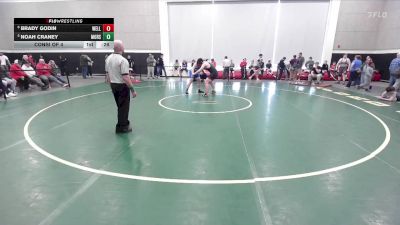 215 lbs Consi Of 4 - Brady Godin, Wells vs Noah Craney, Morse