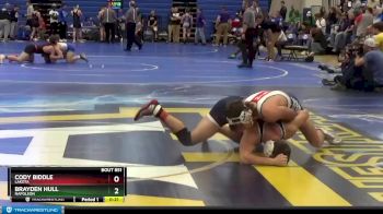 144 lbs Cons. Semi - Brayden Hull, NAPOLEON vs Cody Biddle, LAKOTA