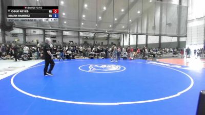 Junior Boys FS - 157 lbs Cons. Round 3 - Josue Reyes, WA vs Isaiah Ramirez, WA