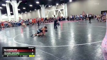 113 lbs Round 4 (8 Team) - Eli Gabrielson, Team Diamond Fish Pink vs Michael Santoro, Carolina Exteme Black