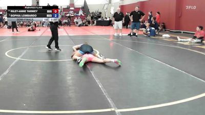 102 lbs Semifinal - Riley-anne Tarmey, Doughgirls vs Sophia Lombardo, Macarthur/crash