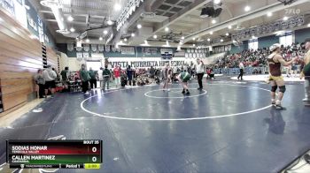 190 lbs Quarterfinal - George Acosta, Murrieta Mesa vs Angel Cuadras, Chaparral