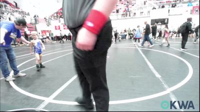 46 lbs Round Of 16 - Beckham McKaig, Standfast vs Elijah Whitworth, Choctaw Ironman