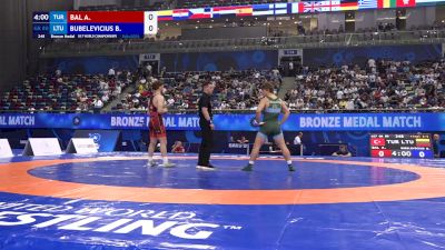 80 kg Final 3-5 - Abdulhalik Bal, Turkiye vs Benediktas Bubelevicius, Lithuania