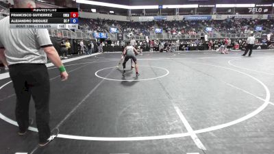 115 lbs Quarterfinal - Francisco Gutierrez, Cheatham County Wrestling Club vs Alejandro Dieguez, Sc Punishers