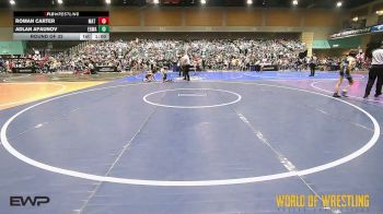 61 lbs Round Of 32 - Roman Carter, Mat Demon Wrestling Club vs Adlan Afaunov, EGWA