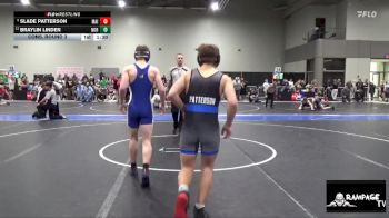130 lbs Cons. Round 3 - Slade Patterson, Maize vs Braylin Linden, Norton