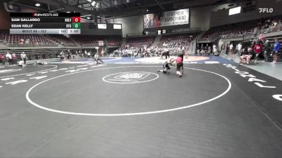 157 lbs Cons. Round 2 - Sean Kelly, BYU Club vs Sam Gallardo, University Of Las Vegas