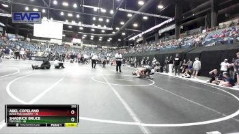 135 lbs Round 5 - Stephen Korbin Ingram, Lone Grove Takedown Club vs Luke Clydesdale, Norton Kids Wrestling Club