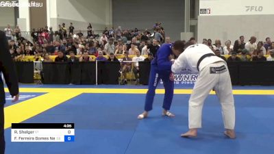 Reed Shelger vs Francisco Ferreira Gomes Neto 2024 World Masters IBJJF Jiu-Jitsu Championship