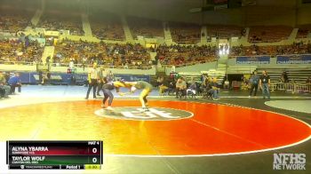 D1-138 lbs Cons. Round 2 - Taylor Wolf, Canyon Del Oro vs Alyna Ybarra, Sunnyside H.S.