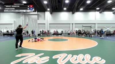 106 lbs Cons. Round 2 - Briley Johnston, AL vs Logan David, NY