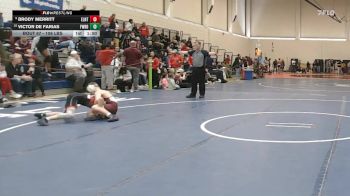 106 lbs Round Of 16 - Brody Merritt, East Lyme/Norwich Tech vs Victor De Farias, Fairfield Warde