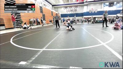 100-105 lbs Rr Rnd 1 - John Connor, Prime Wrestling vs Maximus Gray, Division Bell Wrestling