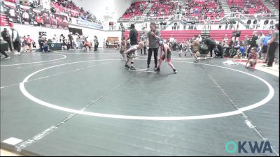 46 lbs Round Of 32 - Ezra Lopez, Independent vs Asher King, Clinton Youth Wrestling