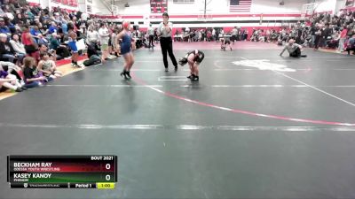 85-90 lbs Round 1 - Kasey Kanoy, Phenom vs Beckham Ray, Odessa Youth Wrestling