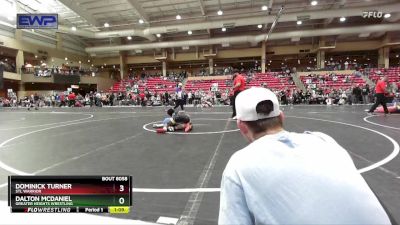 110 lbs 1st Place Match - Dominick Turner, STL Warrior vs Dalton McDaniel, Greater Heights Wrestling