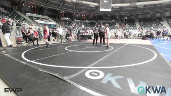140 lbs 3rd Place - Zayne Chappell, Tulsa Blue T Panthers vs Axton Elliott, Glenpool Warriors